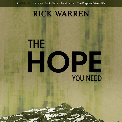 Design Rick Warren's New Book Cover Diseño de Neo