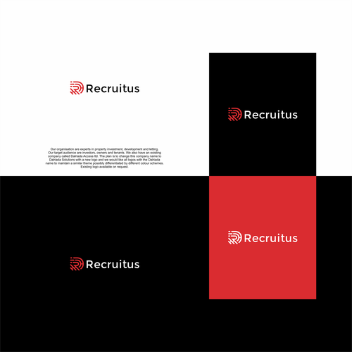 Logo for innovative recruitment company Design by IvanZfan