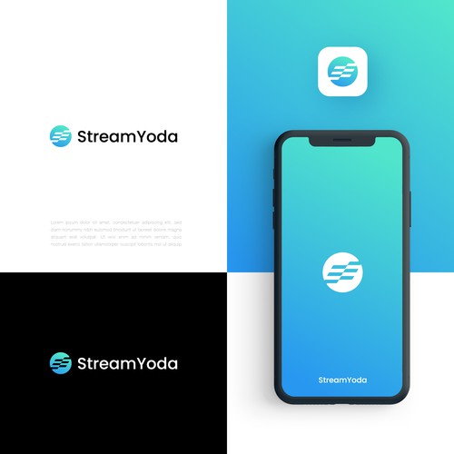 Streaming Tech Logo Design by thetamlika®