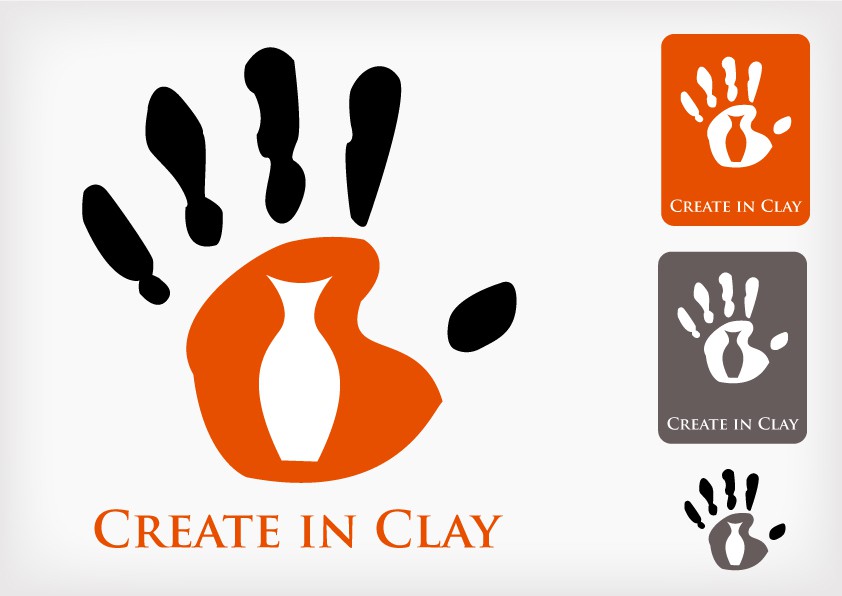 Create In Clay School Of Ceramics needs Logo and  Design Logo