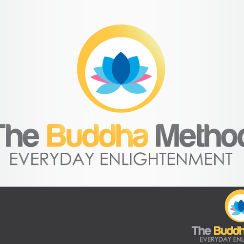 Logo for The Buddha Method Design por jandork