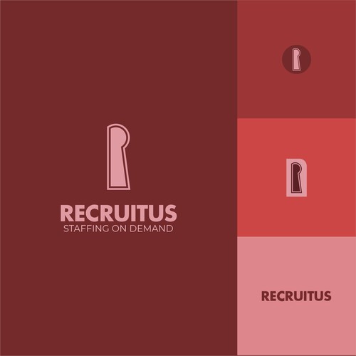 Logo for innovative recruitment company Design by MadeMade.id
