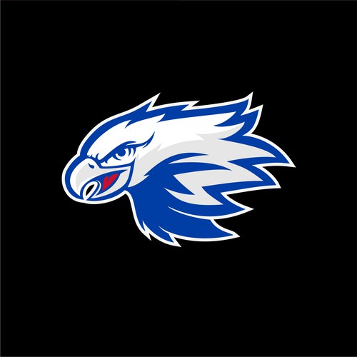 High-Flying Eagle Logo for a High-Performing School District Design by indraDICLVX