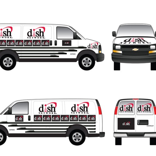 V&S 002 ~ REDESIGN THE DISH NETWORK INSTALLATION FLEET Design by biswalpro