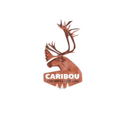 Diseño de Logo design to help raise funds for Caribou species at risk in canada. de Anastasia Kristina