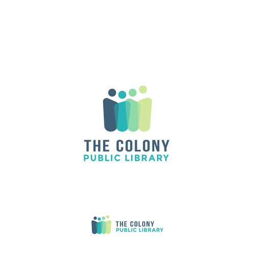 Create a vibrant and modern logo for a community-driven public library Design by nuke.art