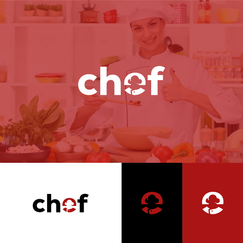 "CHEF": Food & Cooking Social Media Logo Design by Fulltime