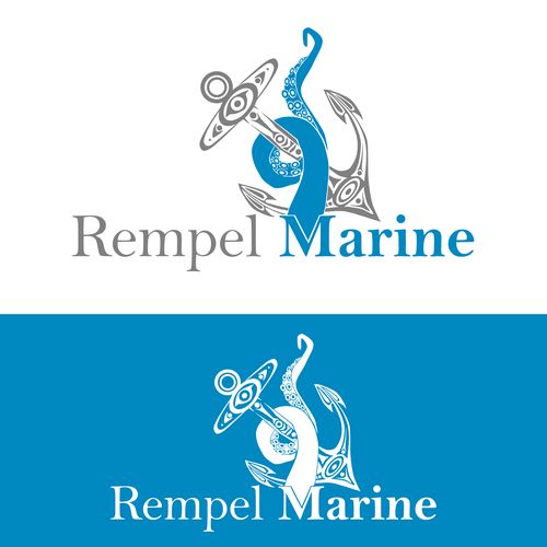 Designs | New Logo for Rempel Marine - First Nations Theme with Octopus ...