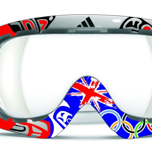 Design adidas goggles for Winter Olympics Ontwerp door raindogs