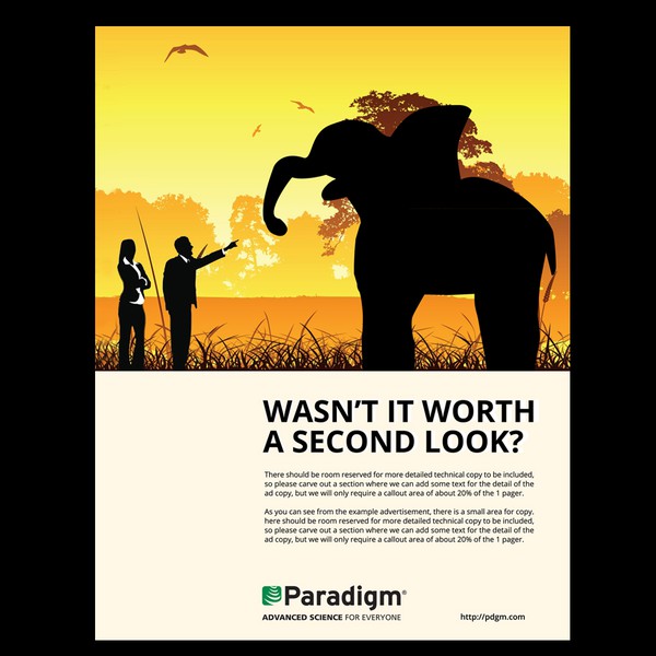 Design by Achieve titled "Advert"