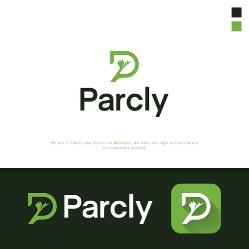 Logo design for mobile chat application Design by Piscesco.