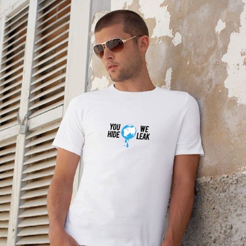 New t-shirt design(s) wanted for WikiLeaks Ontwerp door CAFxX
