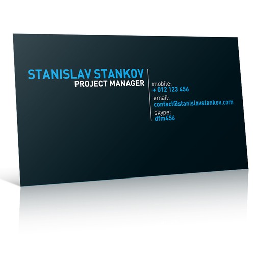 Business card Design von Castro24