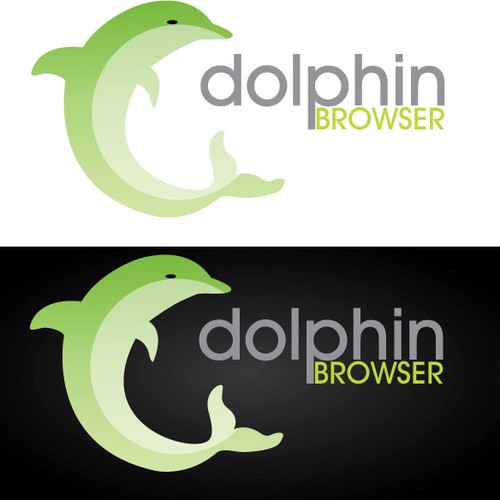 New logo for Dolphin Browser Design by kaye grfx