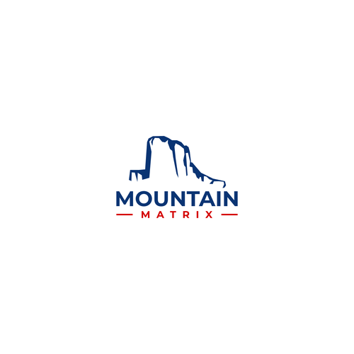 Mountain Matrix Logo Design by CAPSLOCK_ART