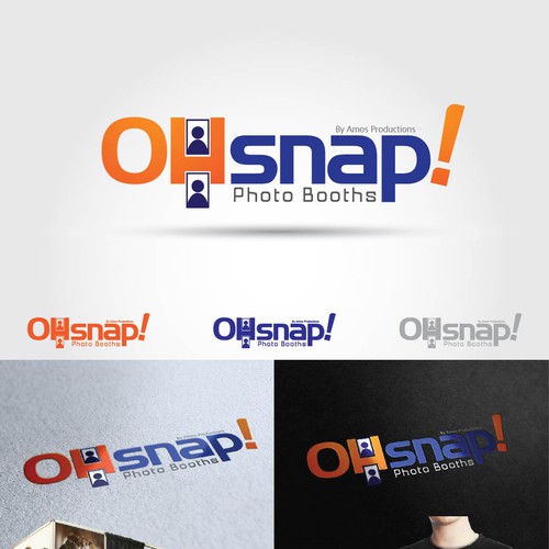 Help Oh Snap! Photo Booths with a new logo Design by Danhood