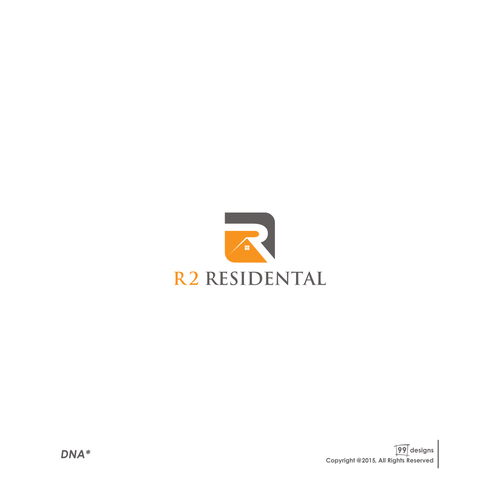 New Logo for R2 Residential Design by D N A*