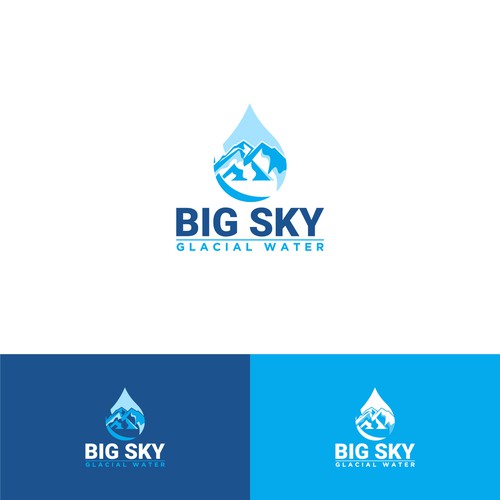 Water company looking for a logo to show our water is pure, untouched, glacial water Design by ekhodgm