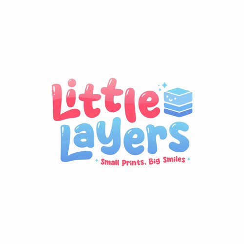 Design a playful and creative logo for a kids’ 3D printing company Design by viqisetiadi11