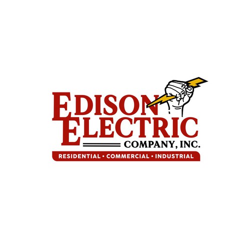 Edison Electric Needs a .PNG (SUPER EASY) Design by humbl.