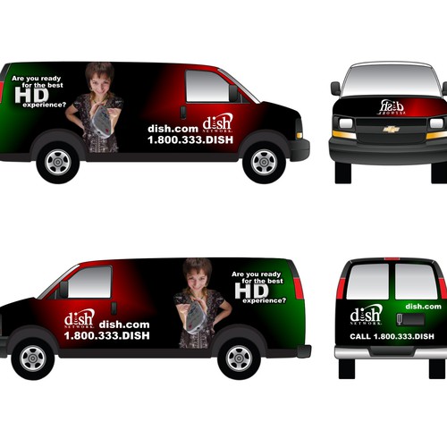 Diseño de V&S 002 ~ REDESIGN THE DISH NETWORK INSTALLATION FLEET de LiorG