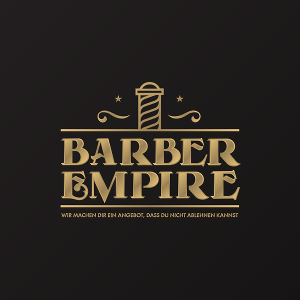 Design by Avantpic titled "Barber Empire branding concept."