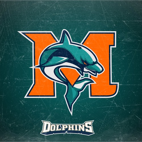 99designs community contest: Help the Miami Dolphins NFL team re-design its logo! Réalisé par Nemezis