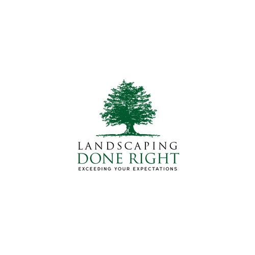 Searching for Clean, Indelible Logo for Landscaping Company Design by Arwen14