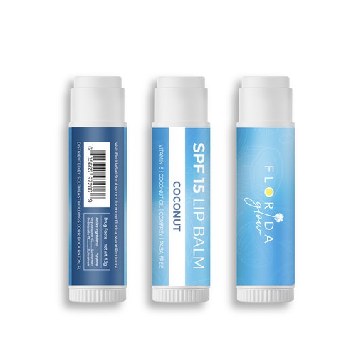 SPF Lip Balm Re-design Design by creationMB