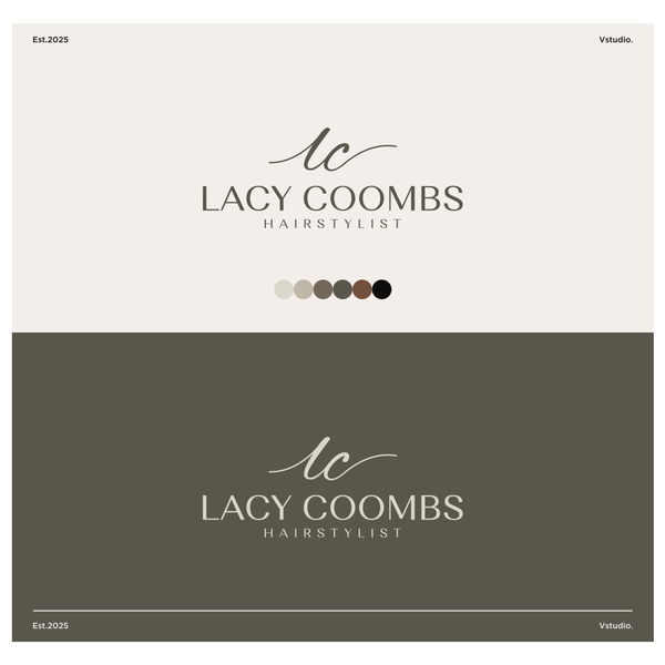 Clean Minimal Brand Design For Female Health Coaching Brand