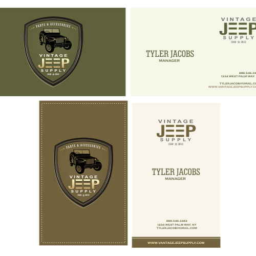 Vintage Jeep Supply needs a new logo Design by hopedia