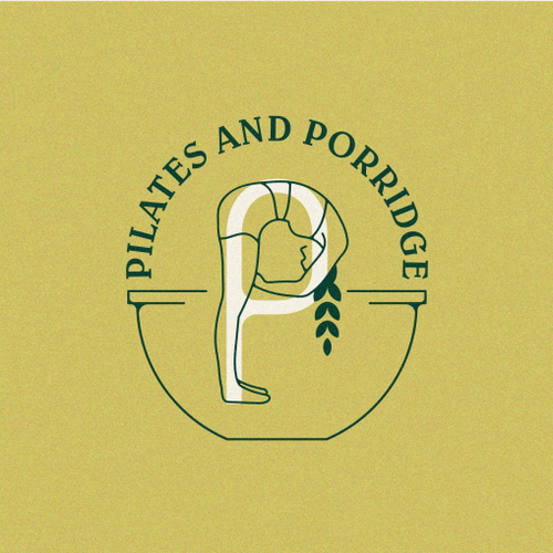 "Logo for a Pilates and Nutrition business called 'Pilates and Porridge'" winning Logo & social media pack
