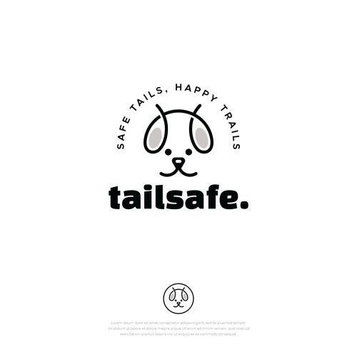 Logo Design Brief: Modern, Light and Functional Boutique Dog Harness Brand - Tail Safe UPDATED WITH REFERENCES Design by fahmicity