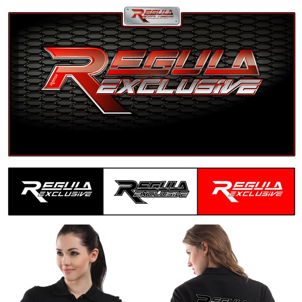 Design by ReclameKenners.nl titled "LOGO FÜR EXCLUSIVE FAHRZEUGTEILE - BODYKITS PORSCHE, AUDI R8"