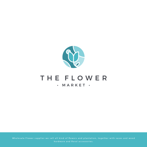 Design A logo for our flower market Design by Piscesco.