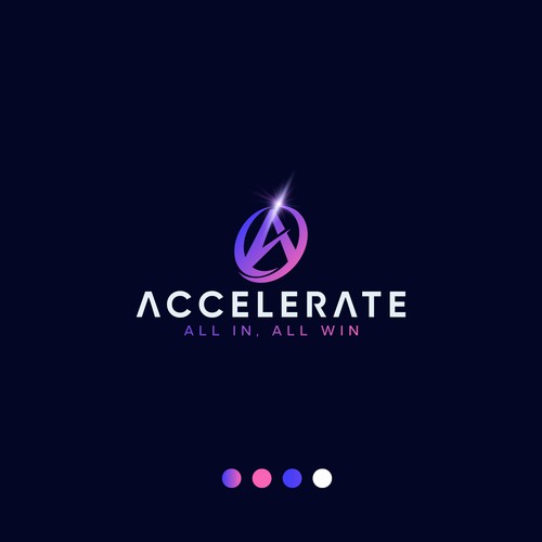 Accelerate 2024 Logo Comps Design by S H A Y
