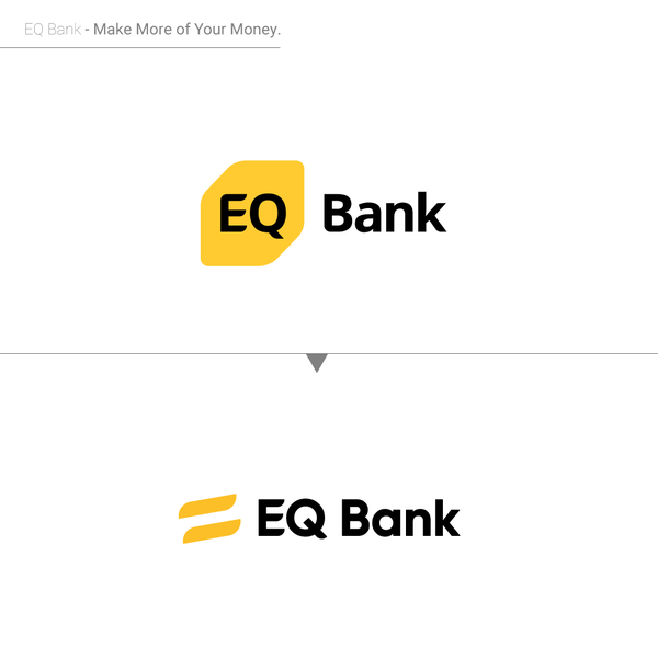 Design by Temourian™ titled "EQ bank logo uplift "