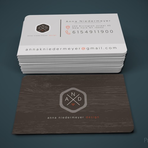 Create a beautiful designer business card Diseño de D_TURSINI