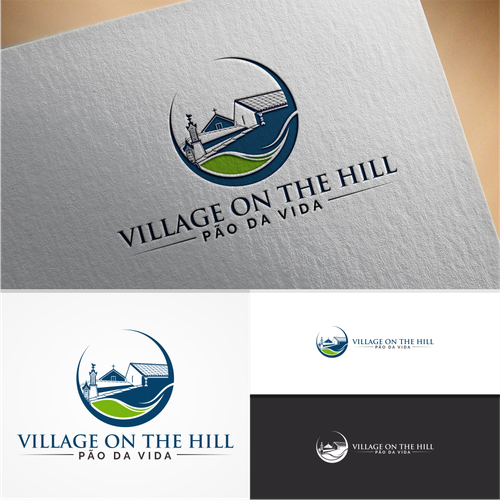 Village on the Hill-ontwerp door Spidol clasic