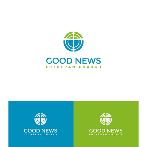 Good News Church Logo Diseño de Hello :Design