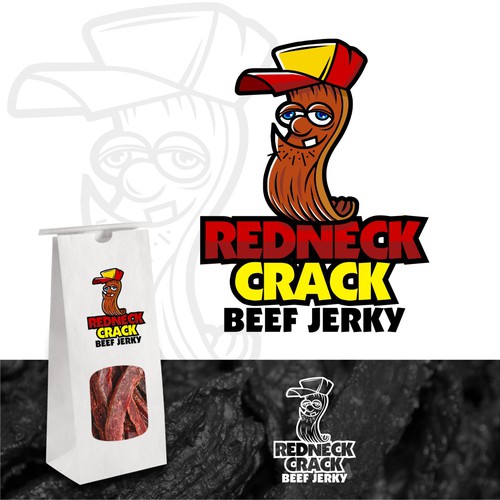 Redneck Crack Beef Jerky Design by onder