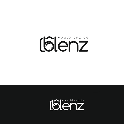 photography logo blenz.de Design by cv design