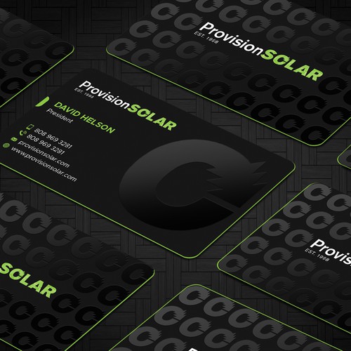 Design Solar Business Cards por Design"Glory"