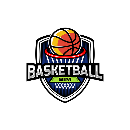 Basketball Simulator Logo Design Design by Mindtrick72