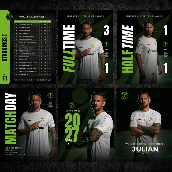 Social Media Design 1SENBURG United