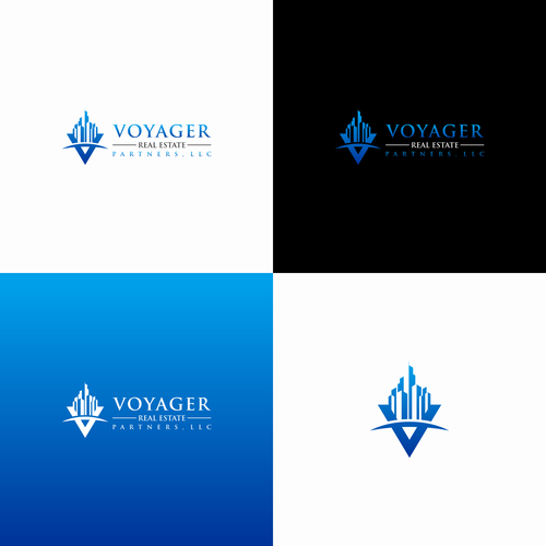 Voyager Real Estate Partners Logo Design Design by Gatot Kaca™