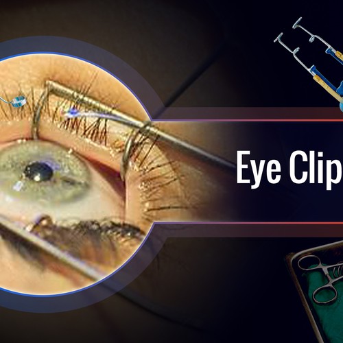 Powerful Design for an Eye Surgery YouTube Channel "Eye Clips and Quips" Design by Akashganga