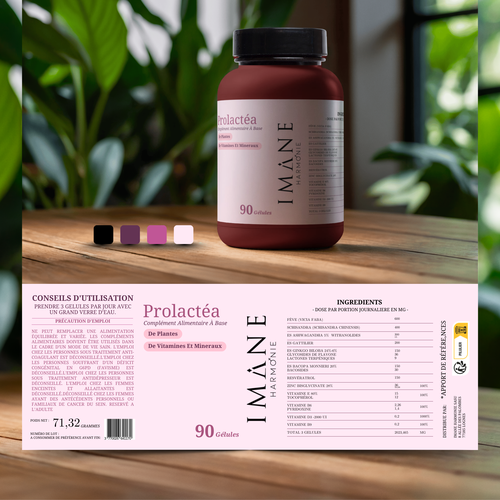 DESIGN D’ÉTIQUETTES PRODUITS