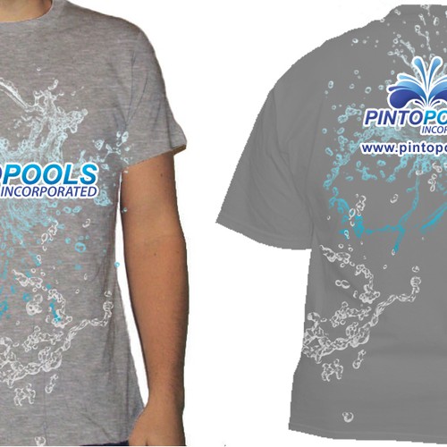 NEW Tshirt Design for swimming pool company Design by Rondine