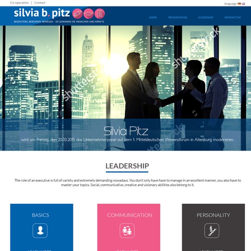Web page design contest entry by Sai Design *